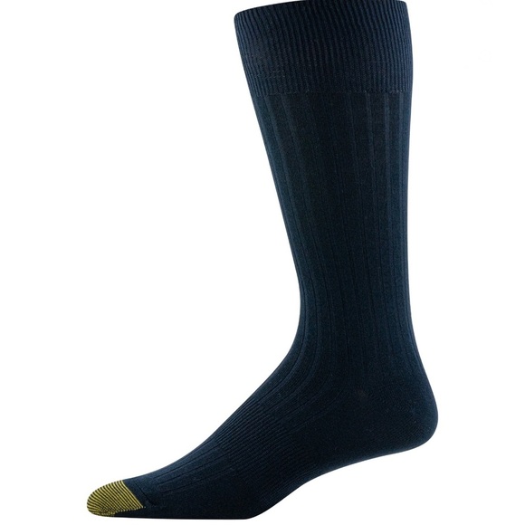 GoldToe Edition Mens Blueridge Crew Socks Assorted, 3 Pack - Picture 7 of 9